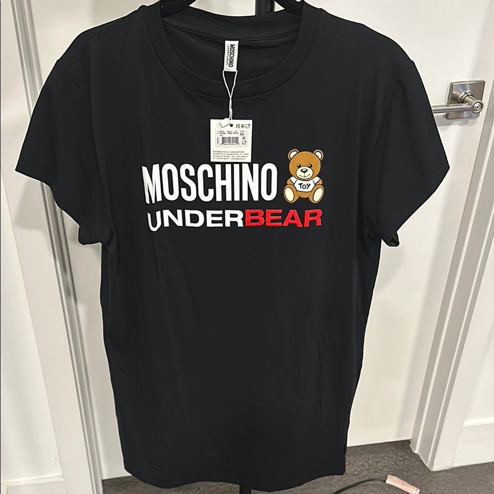 Moschino Black Underbear T-Shirt